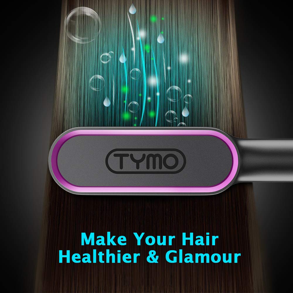 TYMO 2-in-1 Hair Straightener and Curler with Auto Lock
